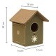 Pakshi Gruh- Wooden Bird House-Surya Darpan Art