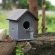 Pakshi Gruh- Mud Art Wooden Bird House- Tulsi Art