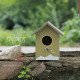 Pakshi Gruh- Mud Art Wooden Bird House- Pahadi Art