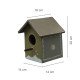 Pakshi Gruh- Mud Art Wooden Bird House- Pahadi Art