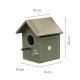 Pakshi Gruh- Mud Art Wooden Bird House- Chidakali Art