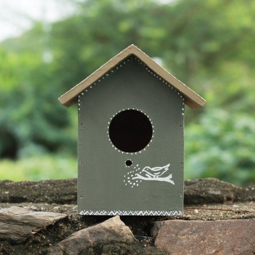 Pakshi Gruh- Wooden Bird House-Chidakali Art