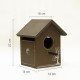 Pakshi Gruh- Mud Art Wooden Bird House-Vruksha Art