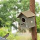 Pakshi Gruh- Mud Art Wooden Bird House-Tulsi