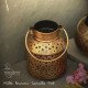 Milk Burni Lantern- Antique Golden T Light Candle Holder