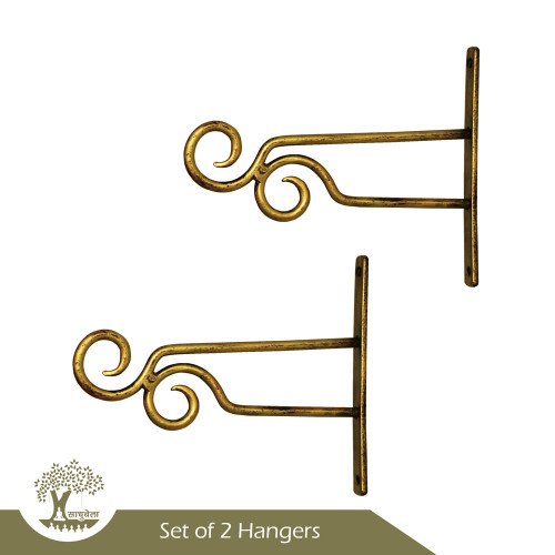 Two-Faced Ankud- Set of 2 Wall Hangers for Diya Candle Lantern