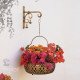 Wall Décor Flower Basket Unit - Large