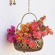 Wall Décor Flower Basket Unit - Medium